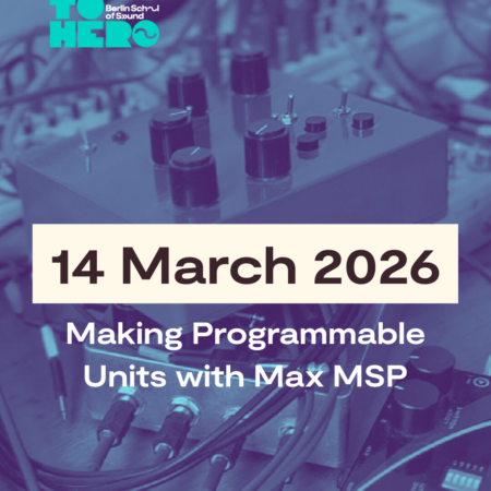 From Zero to Hero // MAX MSP to DSP boards - with Bradley Shirmer