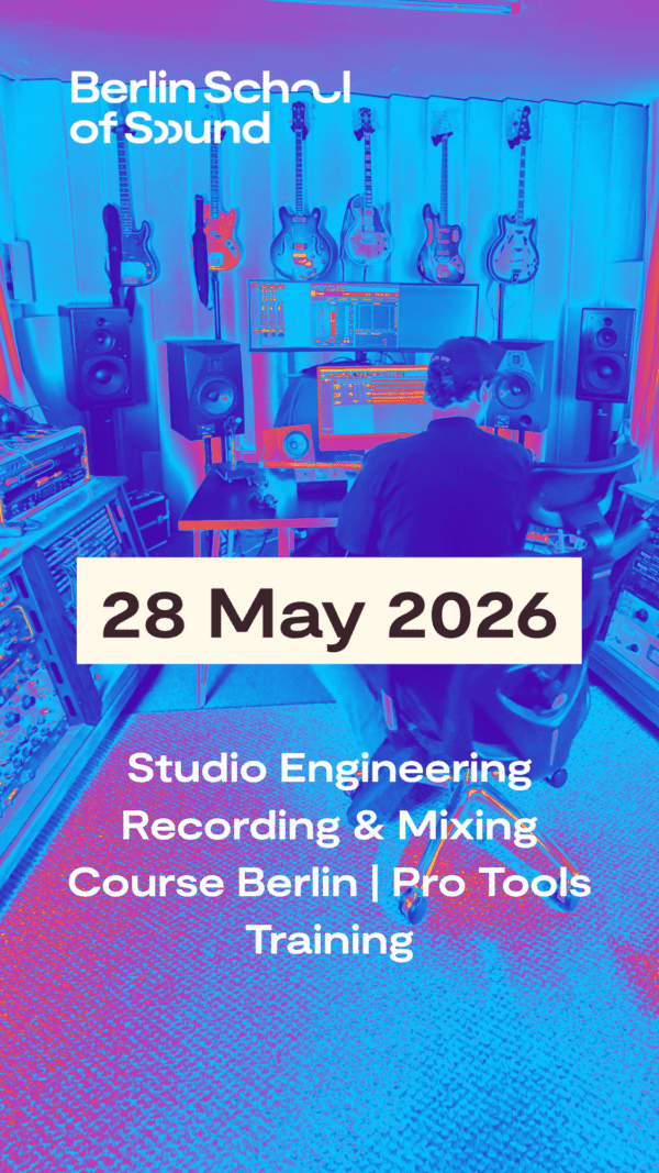 Studio Engineering Recording & Mixing Course Berlin | Pro Tools ...