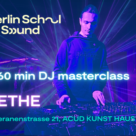 1:1 DJ Lesson with RETHE – 1x60min