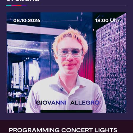 Introduction to Lighting Design & grandMA3 with Giovanni Allegro
