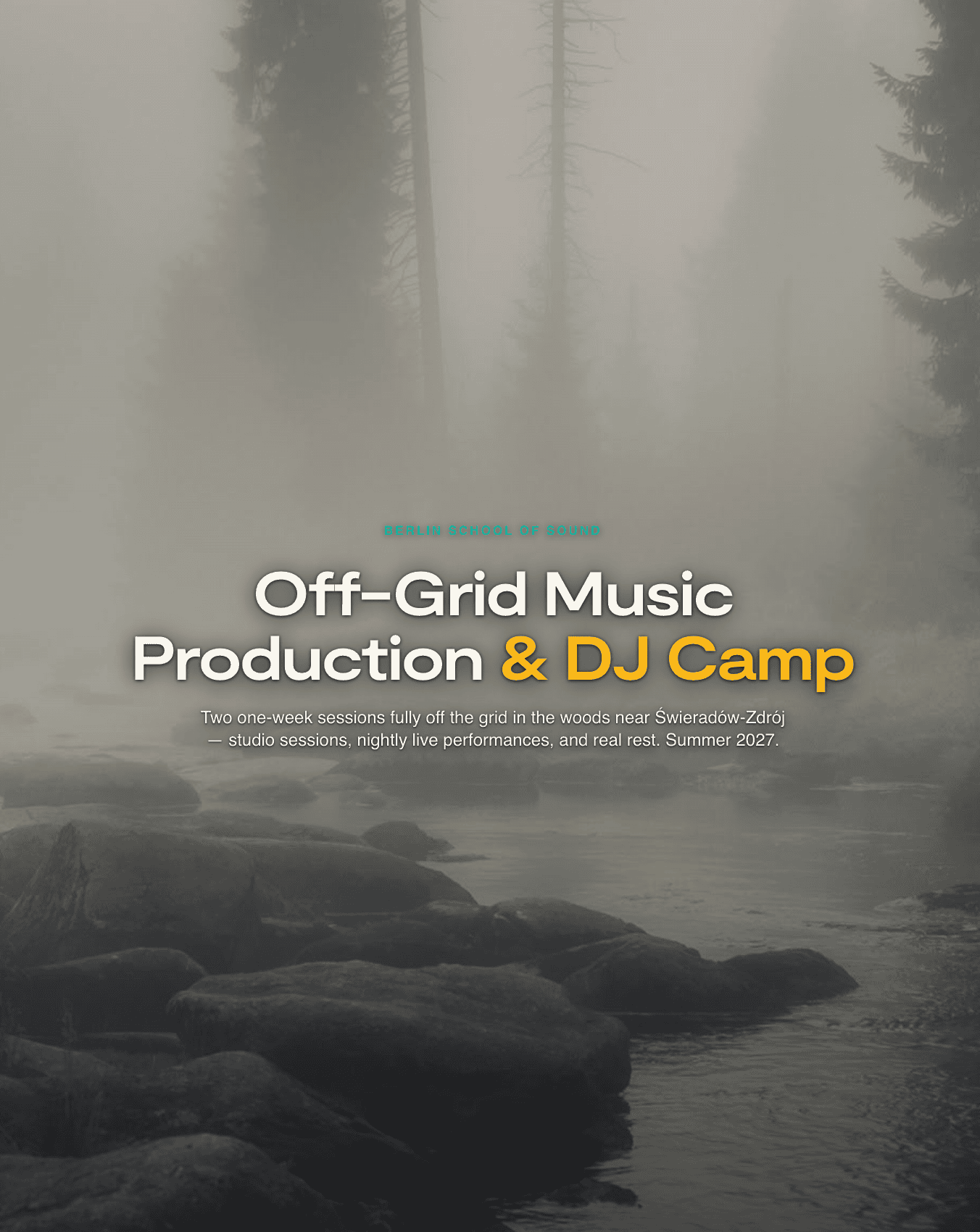 Off-Grid DJ's Retreat 16-22 August 2027