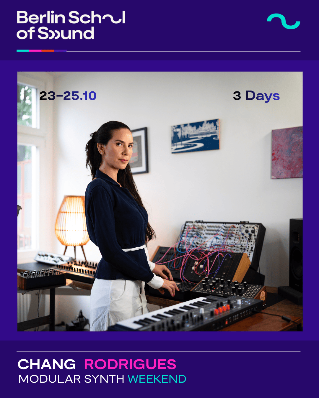 Synth Basics with Modular Systems Workshops — 3-DAYS-FULL WEEKEND / 23.10-25.10 2026