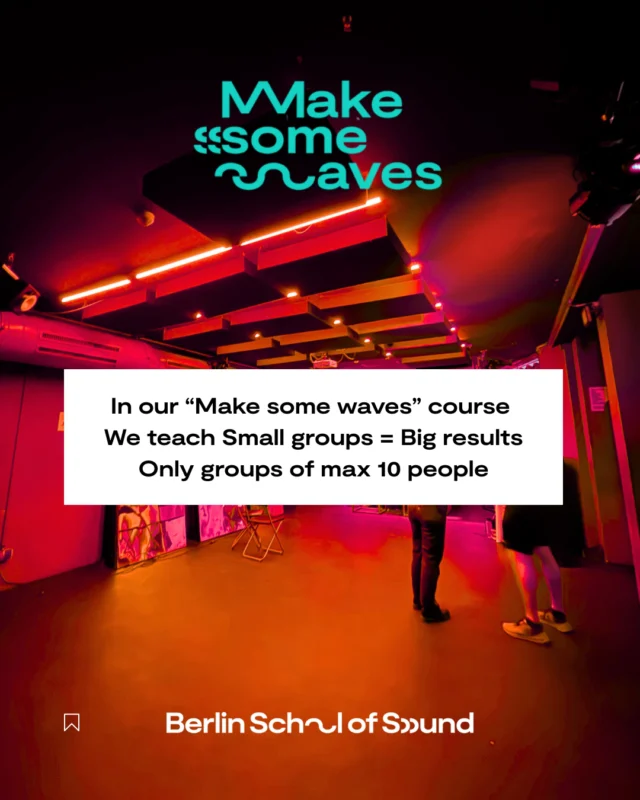 This Winter 2025, Berlin School of Sound Winter intensive Sound Design & Music Production Course. 12 weeks, October-December 2025. //Sound design //Mixing //Mastering //Max msp //Field Recording //Music For Games //Wwise //Fmod// Unreal Engine //Spatial Sound// SIGN UP links in a comment or our Bio //

#BerlinSchoolOfSound #WinterCourse2025 #SoundDesign #MusicProduction #MaxMSP #FieldRecording #MusicForGames #Wwise #FMOD #UnrealEngine #SpatialSound #Mixing #Mastering #Berlin #BerlinMusic #SoundArt #ElectronicMusic #GameAudio #AudioEngineering #SoundArtist #MusicEducation #BerlinCreatives
#SoundDesigner #AudioProduction #InteractiveAudio #ExperimentalMusic #ModularSynth #AudioWorkshop #MusicTech #SoundStudies